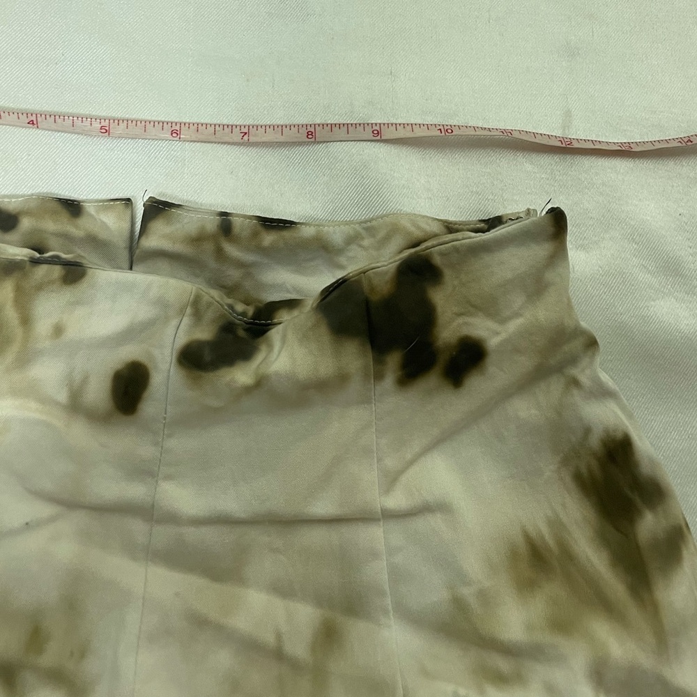 Anne Klein 4 straight leg pants classic high waisted custom tie die euc - Picture 4 of 5